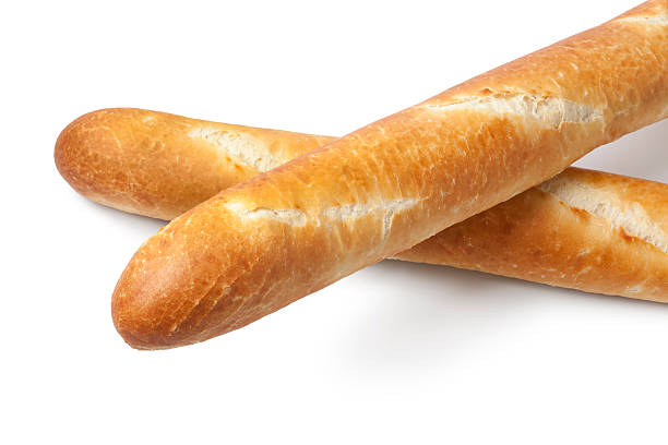 istock Two French baguettes 136390336