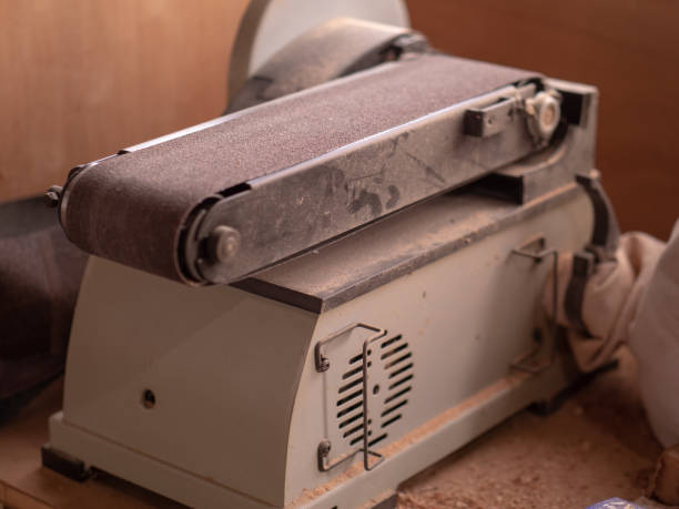 istock Craftsman Japanese professional wood processing Japan. 1363903615