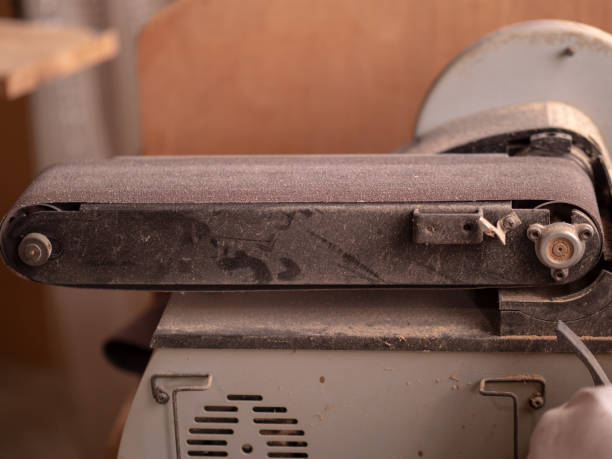istock Craftsman Japanese professional wood processing Japan. 1363903617