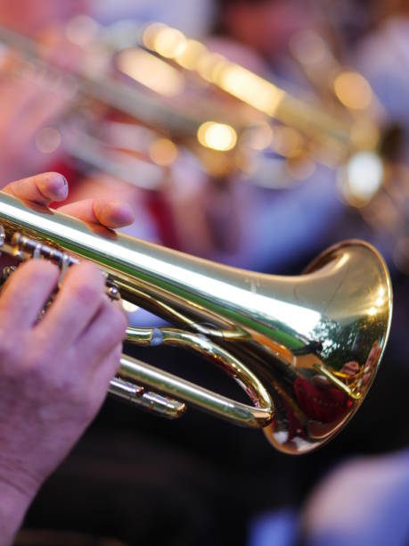 istock trumpet in the hand somebody 1363906675