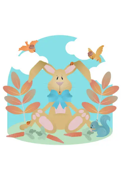 Vector illustration of Ilustración infantil