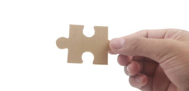 istock Connecting jigsaw puzzle. Business solutions success and strategy concept 1363933004