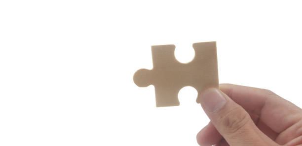 istock Connecting jigsaw puzzle. Business solutions success and strategy concept 1363933006