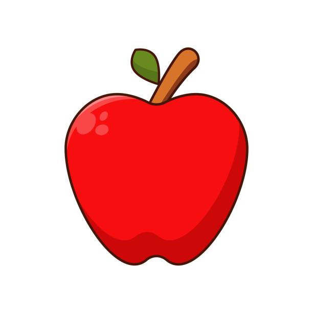 7,112 Red Apple Cartoon Illustrations & Clip Art - iStock