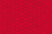 istock Seamless pattern with hearts 1363948280