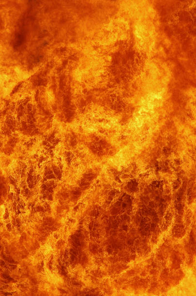 Fire background stock photo