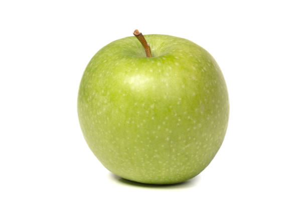 istock Ripe juicy green apple 1363951032