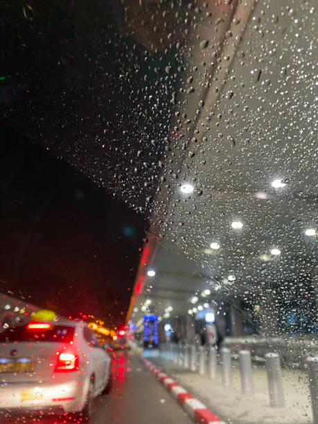 istock Airport travel rain 1363958647