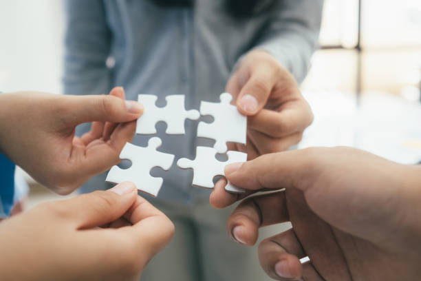 istock Business strategy partnership and teamwork concept. 1363962905