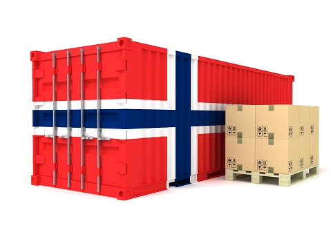 Norway cargo container export import shipping