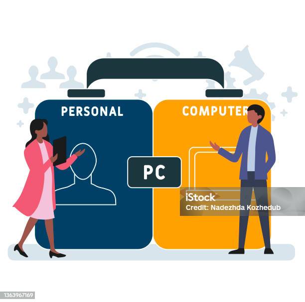 Pc Personal Computer Acronym Stock Illustration - Download Image Now ...