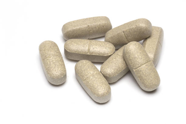 istock tablets food supplement vitamin preparation white background 1363969989