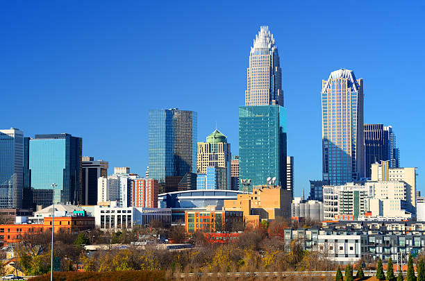 istock Skyline of Uptown Charlotte 136397844