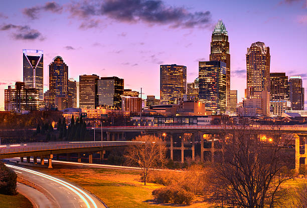 istock Skyline of Uptown Charlotte 136397988