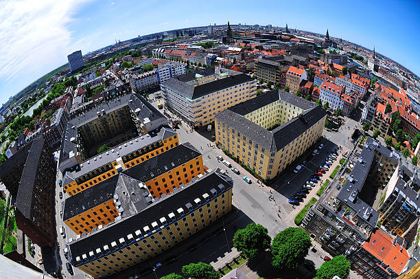 istock Aerial View of Copenhagen, Denmark 136398087