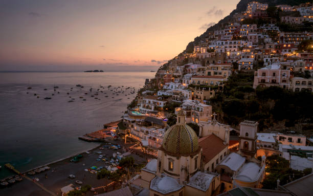 istock Amalfi Coast - Positano town in Italy 1363985179