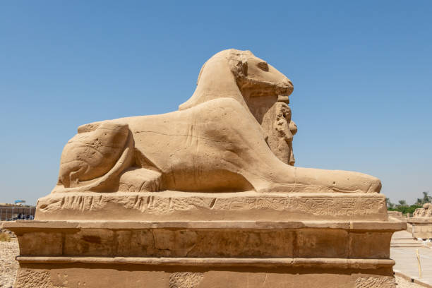istock Ancient architecture of Karnak temple in Luxor 1363985564