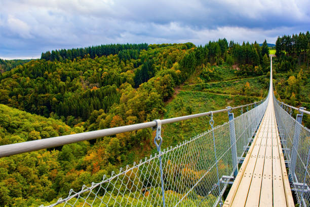 istock Geierlay- suspension bridge 1363988591