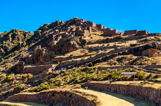 istock Inca ruins at Pisac in Peru 1363994737