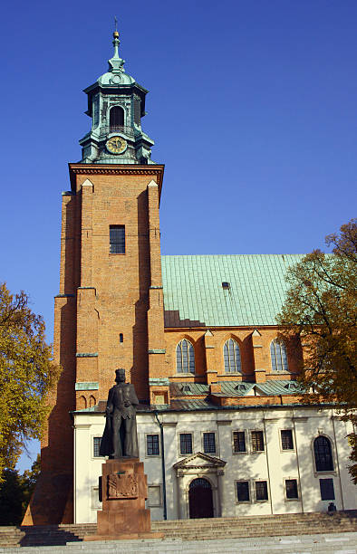 istock monument to Boleslaw Chrobry 136400290