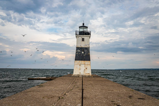 istock Channel Lighthouse Presque Isle Erie Pennsylvania 1364016739