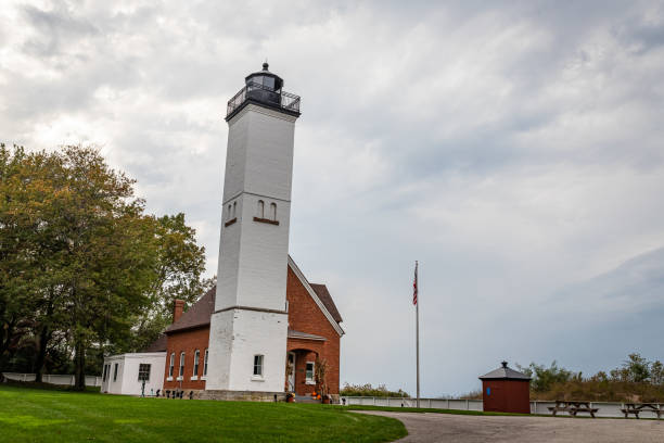 istock Presque Isle Lighthouse Presque Isle Erie Pennsylvania 1364016996