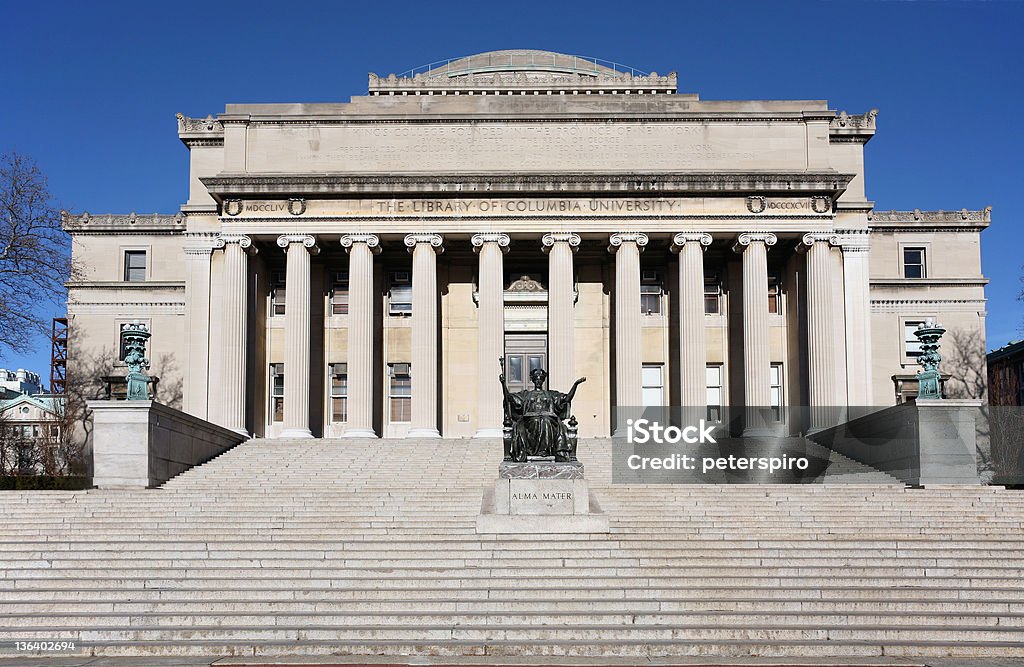 Biblioteca de la Universidad de Columbia - Foto de stock de Universidad de Columbia libre de derechos