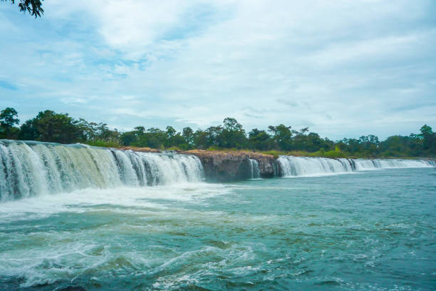 istock Beautiful Waterfall in Laos,Khonephapheng 1364027973