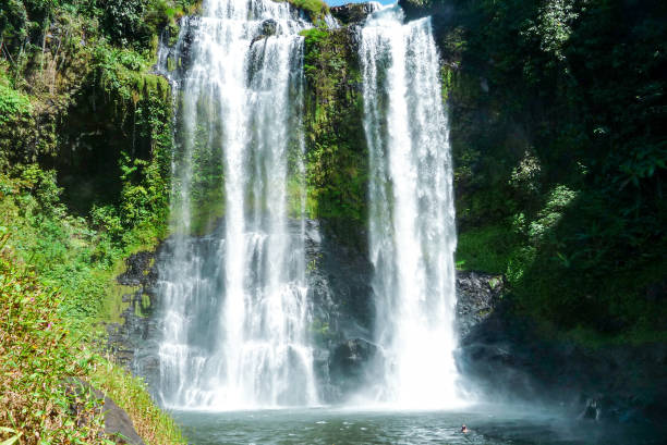 istock Beautiful Waterfall in Laos south 1364028048