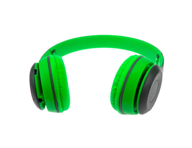 istock Wireless headphones isolated on white background. 1364028917