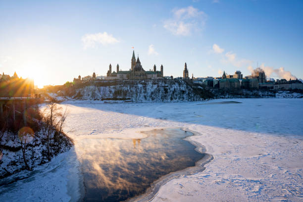 istock Ottawa Parliament Hill at sunrise 1364033825