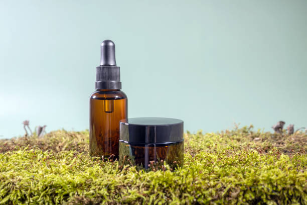 istock containers for natural cosmetics on a background of forest moss 1364034450