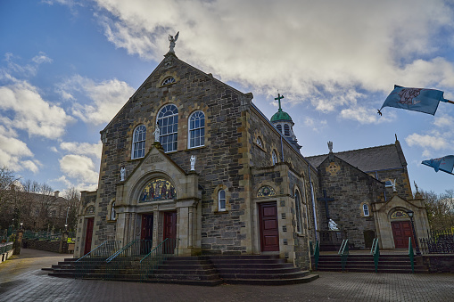 St. Columba's Church Long Tower city of Derry, Northern Ireland. horizontal format