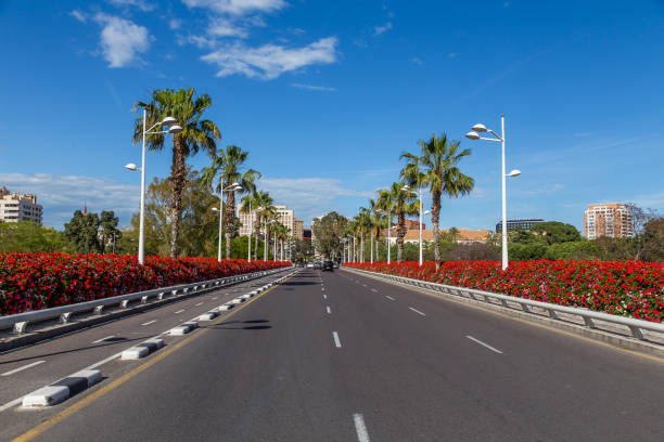 Flower bridge in Valencia
