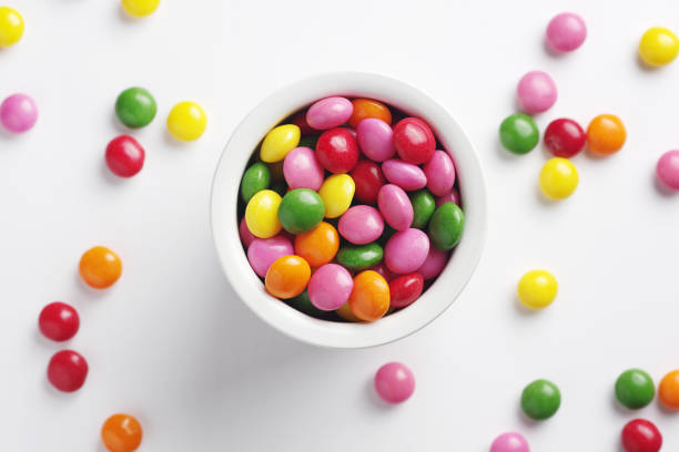 istock Colorful skittles candies 1364046133