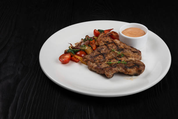 istock Grilled pork meat steak 1364048720