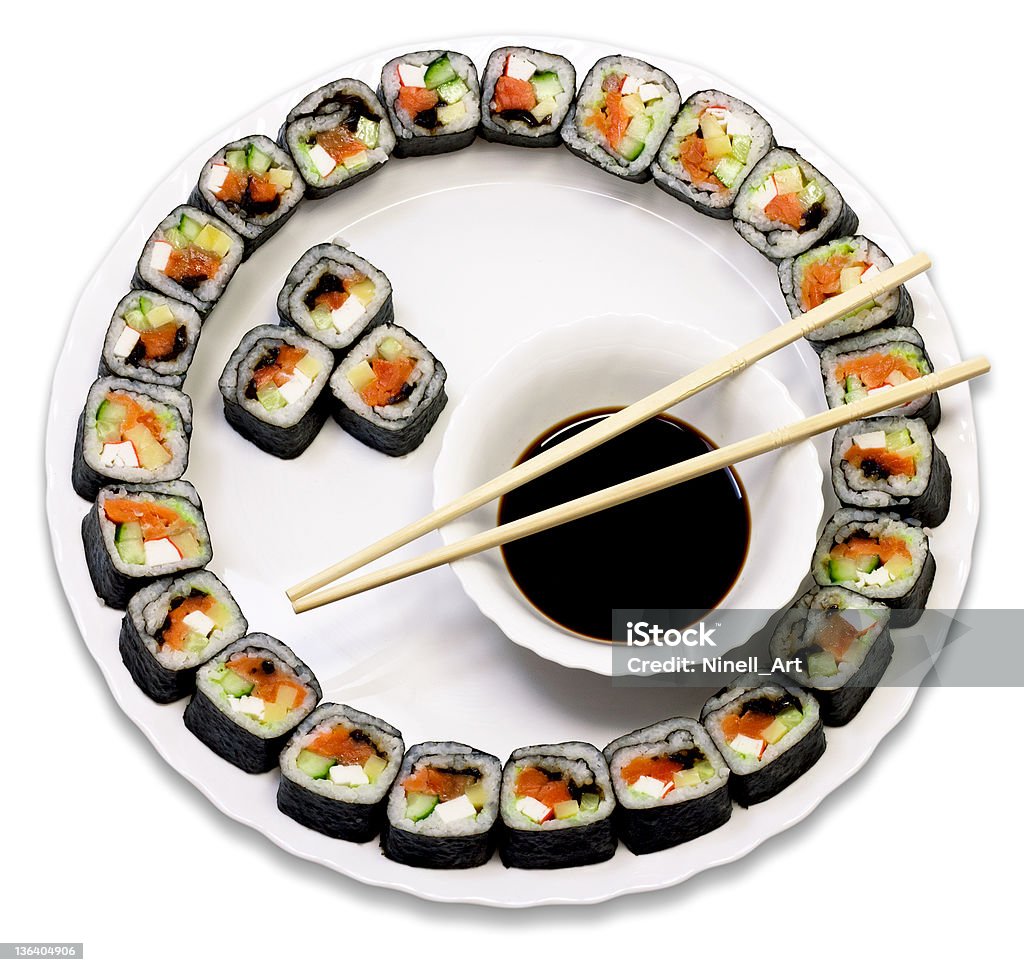 sushi - Foto de stock de Comida royalty-free