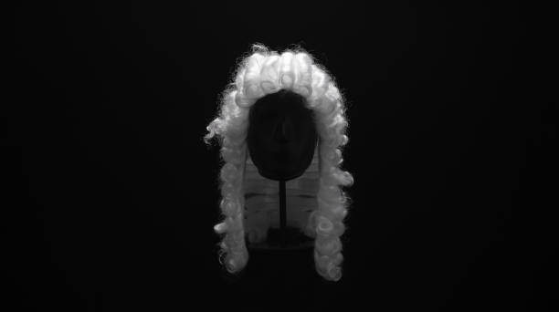 istock court wig on a black background 1364061883