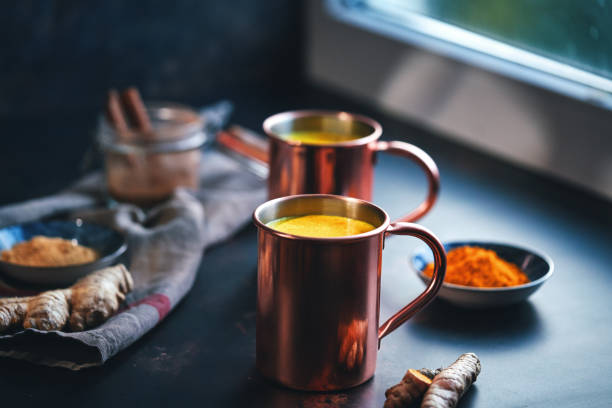 istock Healthy Golden Milk with Turmeric 1364065278