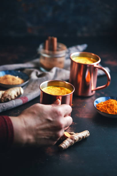 istock Healthy Golden Milk with Turmeric 1364065286