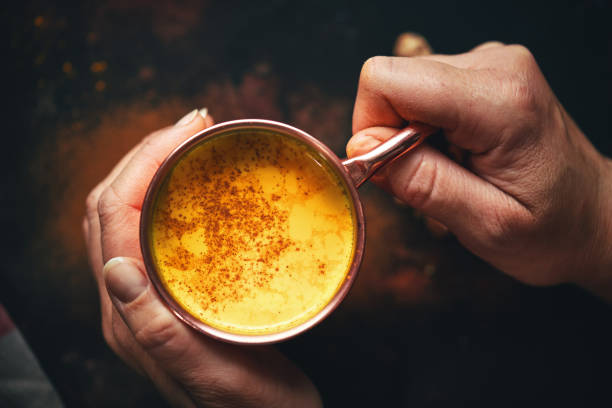 Healthy Golden Milk with Turmeric
