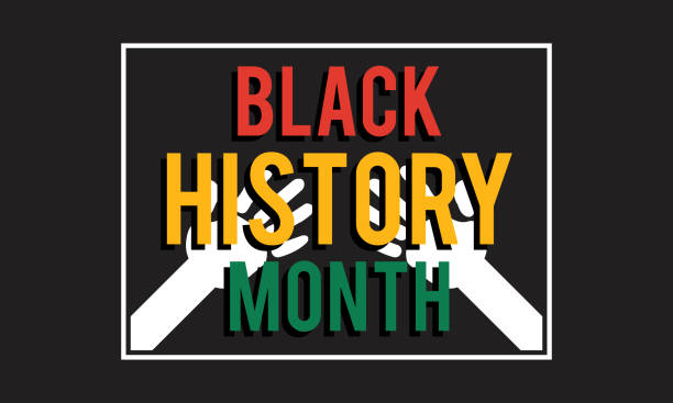 istock Black History Month in February. Vector template Design for banner, card, poster, background. 1364065439