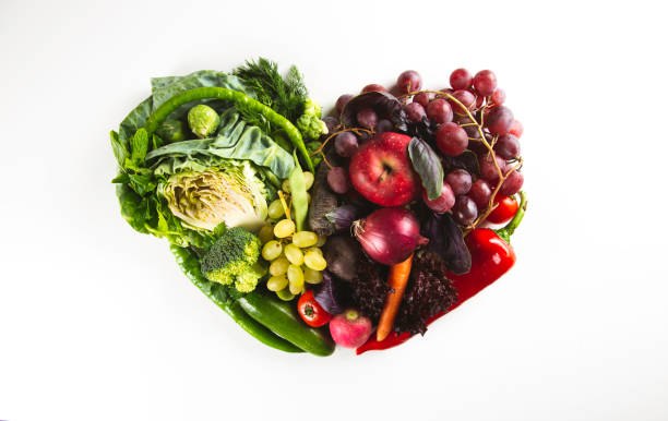 istock Heartshape Fruits And Vegetables 1364066909
