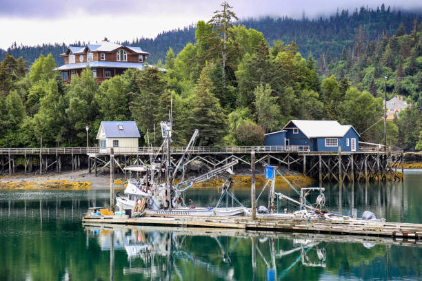 istock Halibut Cove, Alaska 1364079160