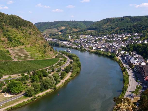 istock View of the Mosel river and Cochem in Germany 1364081254