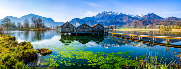 istock landscape at the lake kochel - bavaria 1364083292