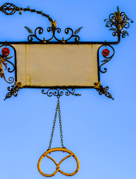 istock old pretzel sign at a bakery in austria 1364084212