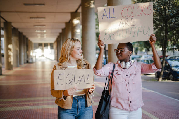 istock Demonstrations against racial inequality 1364085364