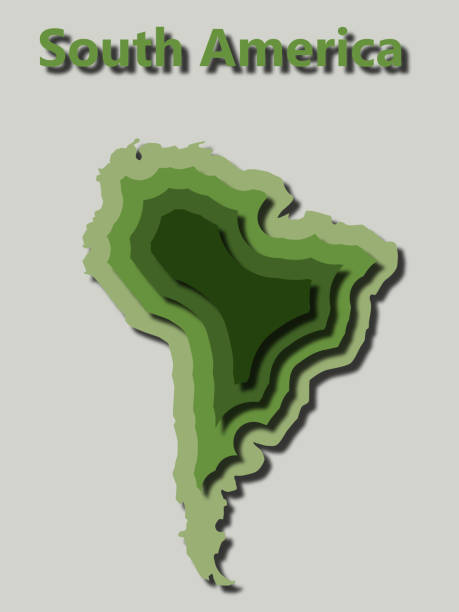 Amazon Outlined 50+ Silhouette Of Amazon Rainforest Illustrations, Royalty-Free Vector ...