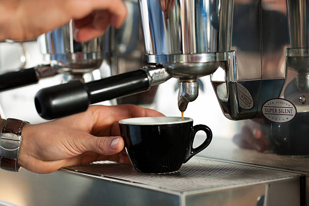 istock Barista prepares cappuccino 136409523